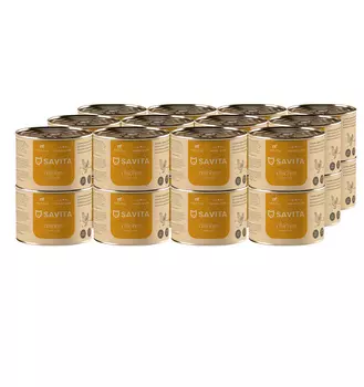 SAVITA консервы для собак (Курица, 240 г. упаковка 24 шт)