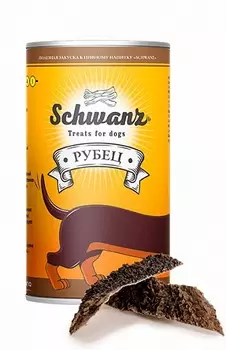 SCHWANZ лакомство для собак рубец говяжий сушеный "Хвост" (50 г.)