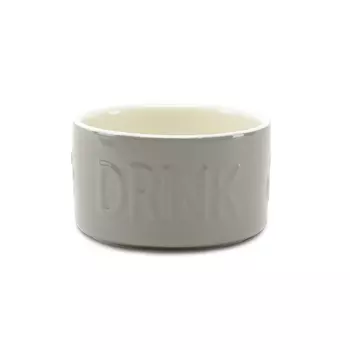 SCRUFFS миска керамическая для собак Classic Water (1 л., Серая)