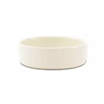 SCRUFFS миска керамическая для собак Icon Dog Food (0,5 л., Кремовая)