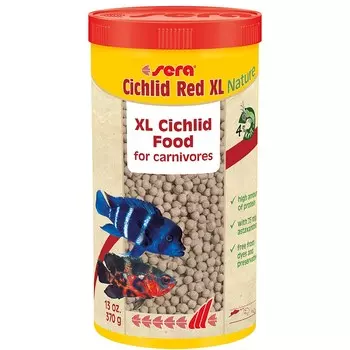 SERA Корм для цихлид крупных размеров Cichlid Red XL (1 л.)