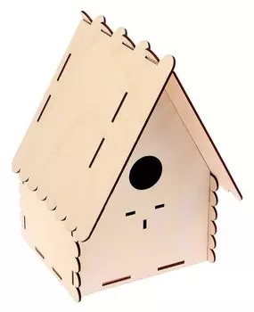 Скворечник разборный (18 х 17 х 23,5 см.)