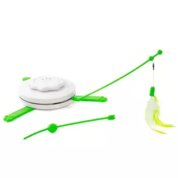 SkyRus игрушка для кошек интерактивная 2 в 1 Flying Mouse (57 х 53 х 17,7 см.)