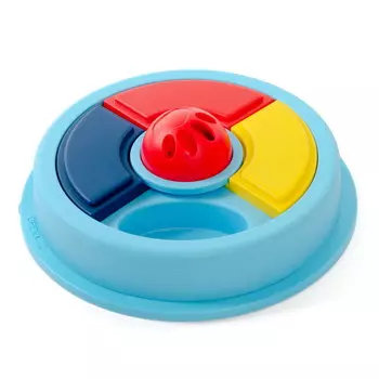 SkyRus игрушка для собак и кошек интерактивная Mini Puzzle Toy (18,5 х 4,2 см., Голубой)