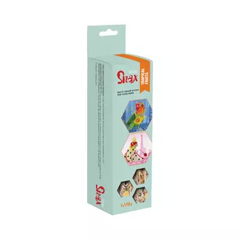 Snax Daily зерновые палочки для птиц (Тропические фрукты, 1*110 г.)