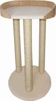 Стойка - когтеточка Ашера ПВ-15 на 3 ногах Высотка (джут)