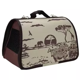 Dogman Сумка-переноска Лира №4 (48 х 29 х 29 см., Бежевый Сафари)