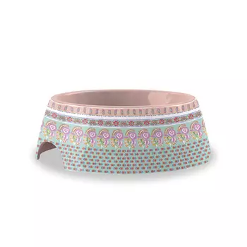 TarHong миска для животных Flower Fields (0,23 л., Розово-голубая)