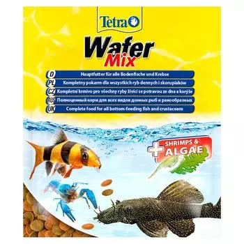 Tetra Wafer Mix корм для всех донных рыб (чипсы) (15 г.)