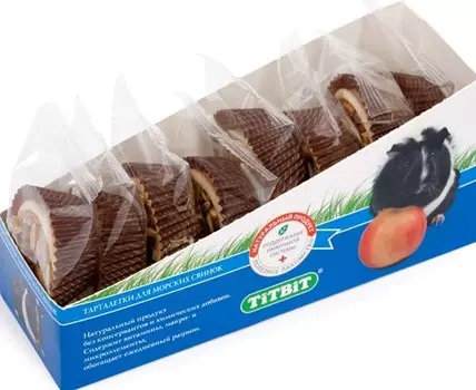 TiTBiT тарталетки для морских свинок тыква/ананас (1 шт.)