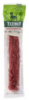 TiTBiT Золотая коллекция колбаса Финская для собак (Говядина и индейка, 30 г.)