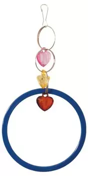 Triol 056-КХ игрушка "Обруч с украшением" для птиц