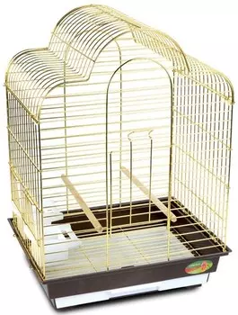 Triol 6113G Клетка для птиц, золото (46,5 х 36 х 65 см.)