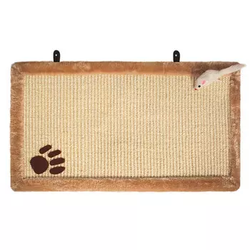 Triol 835NT Коврик-когтеточка с мышкой (35,5 х 55,5 см.)