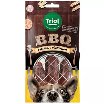 Triol BBQ лакомство для собак Румяные рёбрышки (110 г.)