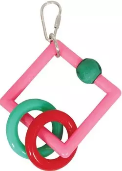 Triol BR42 игрушка "Геометрия" для птиц (16,5 см.)