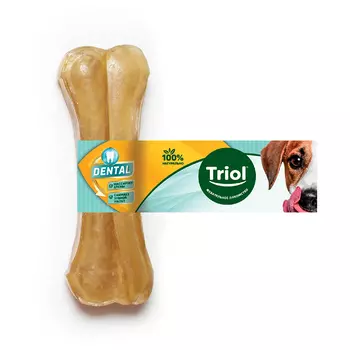 Triol Dental лакомства для собак косточка жевательная (Говядина, 20 г.)