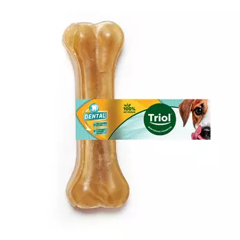 Triol Dental лакомства для собак косточка жевательная (Говядина, 30 г.)