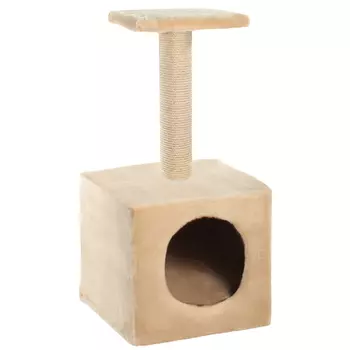 Triol игровой комплекс для кошек Трибуна (30 х 30 х 65 см., Бежевый)