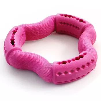 Triol игрушка Aroma Гексагон для собак (13 см., Розовый)