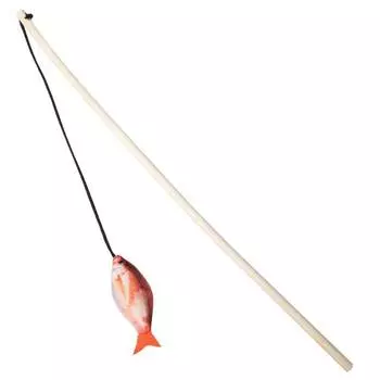 Triol игрушка-дразнилка для кошек Красноперка (40 см.)