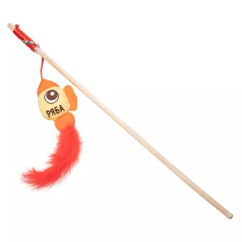 Triol игрушка-дразнилка для кошек Курочка Ряба (40 см.)