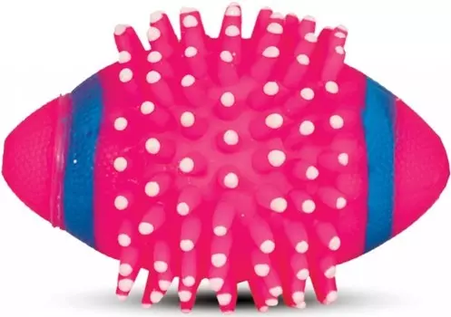 Triol игрушка "Мяч для регби с шипами" для собак (115 мм.)