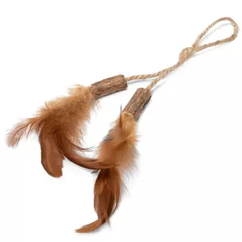 Triol Natural игрушка для кошек Ловец снов из мататаби (14 см.)