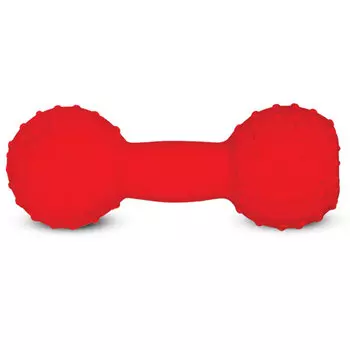 Triol игрушка для собак виниловая Гантель футбольная (13 см., В ассортименте)