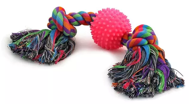 Triol игрушка "Грейфер и виниловый мяч" для собак (31 см.)