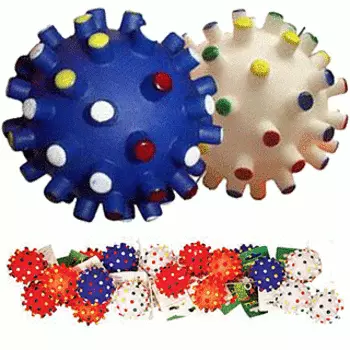 Triol игрушка для собак Мяч мина (1 шт., В ассортименте)