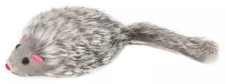 Triol игрушка "Мышь серая" для кошек (1шт.) (3 (70-75мм.))
