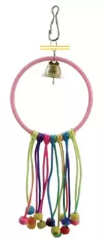 Triol игрушка "Веселый обруч" для птиц (24 см.)