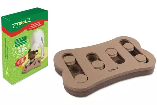 Triol игрушка развивающая "Счеты" для собак (31 х 19,5 х 3,2 см.)