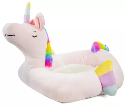 Triol Лежанка круглая "Единорог Радуга" (57 х 44 х 30 см.)