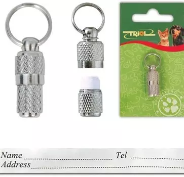 Triol медальон-адресник (30 мм.)