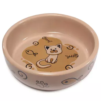 Triol Миска керамическая "Кошечка" (350 мл.)