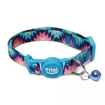 Triol ошейник нейлоновый для кошек Абстр (10*210-330 мм.)