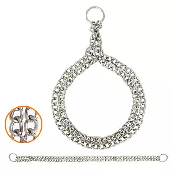 Triol ошейник-удавка двухрядный (2,5 х 600 мм.)