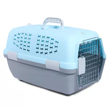 Triol переноска для животных c металлической дверцей (L, Мятный)