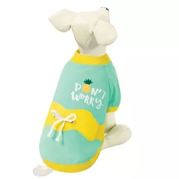 Triol платье-поло с кулиской "Тропики" (M, Девочка)