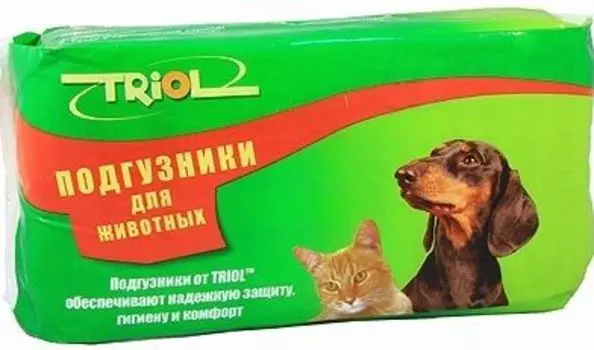 Triol Подгузники для животных (L ( 8-16 кг), 10 шт.)