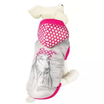 Triol попона утепленная "Красотка" (Малиново-серый, XXL, Унисекс)