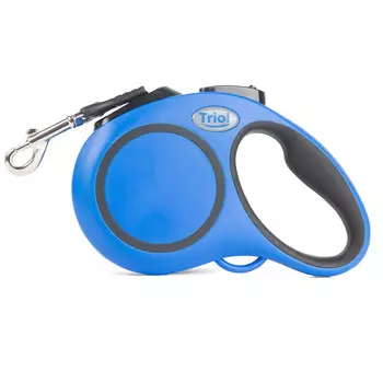 Triol поводок-рулетка для собак Urban до 25 кг (5 м лента) (Синий)