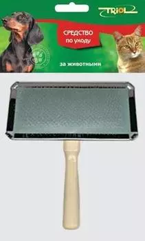 Triol Пуходерка деревянная (140 х 120 х 55 мм.)