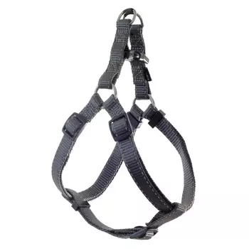 Triol шлейка нейлоновая "Стандарт" светоотражающая (S, Серый)