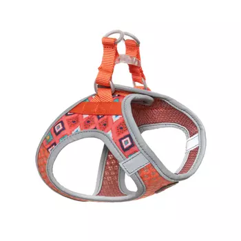 Triol шлейка-жилетка мягкая со светоотражающими элементами Марокко (S, Коралловая)