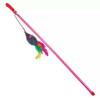 Triol игрушка-дразнилка для кошек Мышка мини (50 см.)