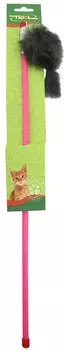 Triol удочка-дразнилка "Серая Мышка" (50 см.)