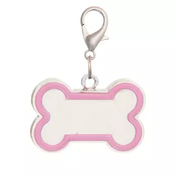 V.I.Pet адресник-кость (Розовый)